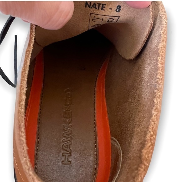 Hawke & Co Men’s Brown Nate Chukka leather Boot Size 8